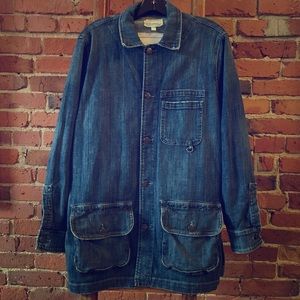 Slouchy long Current/Elliott Jean jacket